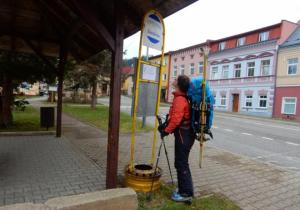 Autobusová zastávka ve Svobodě